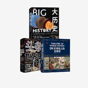 套装 3册 正版 大历史 中信出版 DK时间线上 头条世界史 全球史 社图书