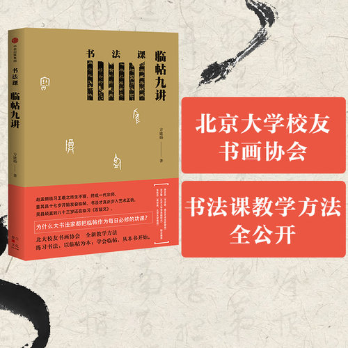 书法课临帖九讲中信出版