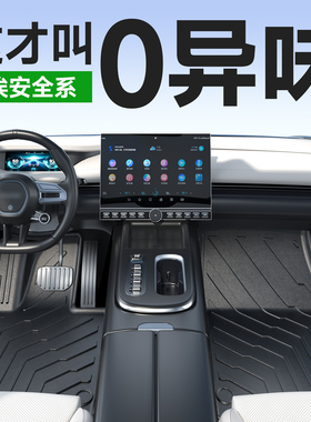 适用于埃安yTPE汽车脚垫汽车后备箱垫改装2021款AION星耀智享版
