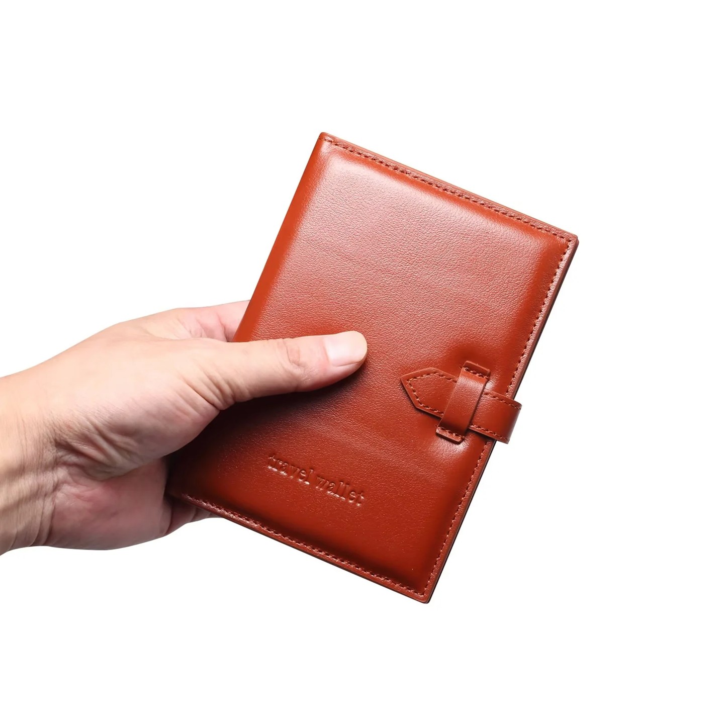 超薄真皮旅行护照证件收纳包