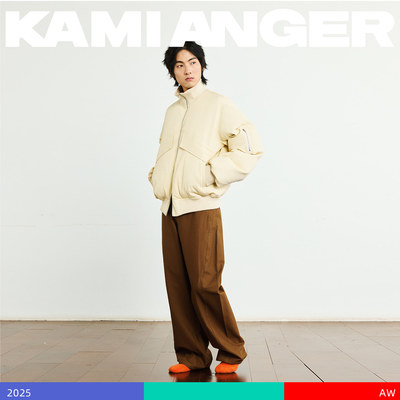 KAMIANGER RGB新款简约百搭坑条MA1羽绒服鸭绒保暖外套【情侣款】