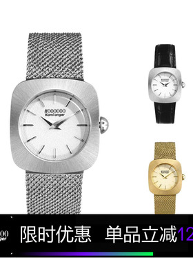 Kami anger原创「明」系列时尚石英腕表女表 潮流时尚指针式手表