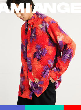 KAMIANGER RGB2025秋冬新款宽松百搭泡泡纱肌理感衬衫上衣外套男