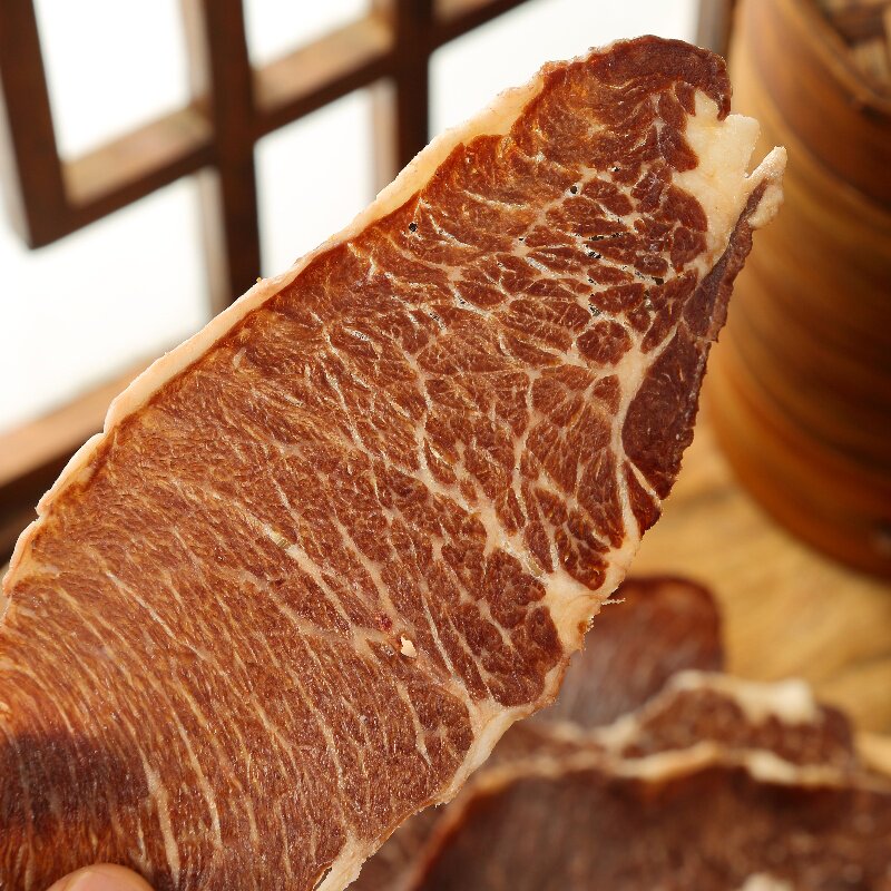 原切雪花牛肉干超干健身代餐解馋牛肉脆片风爽零食脆片烘干高蛋白