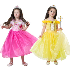 儿童万圣节Cos服装 爱洛贝儿公主连衣裙Princess Aurora Dress