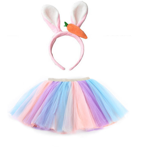 幼儿园复活节兔子服装半身裙