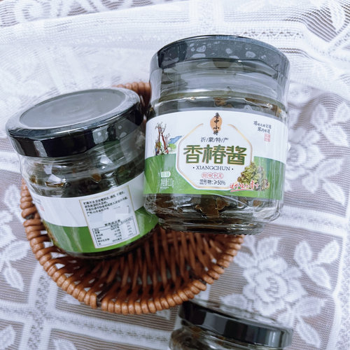 鲁中小将原味香椿酱110g*4瓶即食下饭菜拌面拌饭酱佐餐菜干饭搭子
