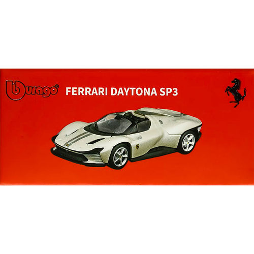比美高1:64法红色拉利F50 SP1  SP3跑车男孩迷你合金汽车模型玩具