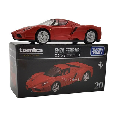 TOMICA多美卡新款旗舰TP20法拉利恩佐限定款1:64小比例合金车港版
