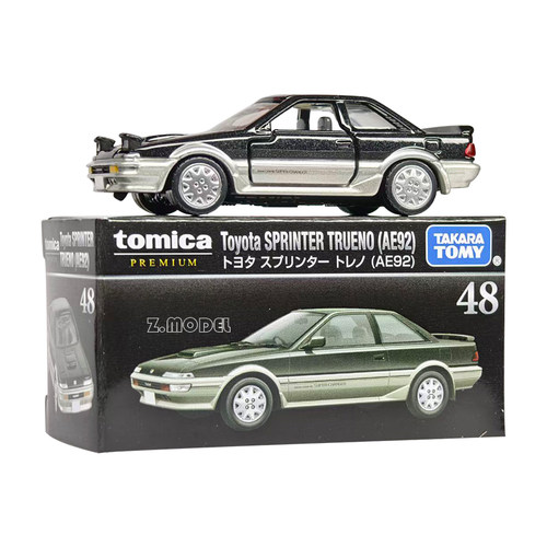 TOMY多美卡仿真合金车模型黑盒TP48丰田Toyota SPRINTER  AE92