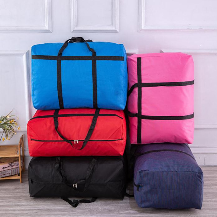 大容量牛津布防水手提袋户外装备收纳包旅行搬家打包被子大行李袋