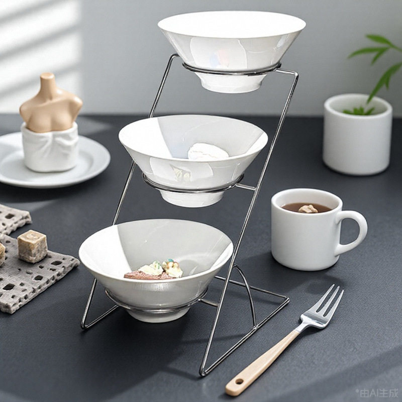 晶鑫餐具酒店早餐厅器皿火锅店自助餐台摆台陶瓷凉菜碗调料架商用,餐饮具,果盆/果盘/果篮,淘宝优惠券,粉丝福利购,淘宝优惠卷