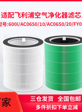 适配飞利浦空气净化器滤芯FY0611/600i/AC0650/10/AC0650/20滤网