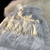 中性款！冬季新款卡通亮面加厚连帽棉袄外套xz1002-1-Y64p128控15，女装短外套，星座906（原电商a316-1）