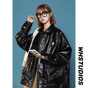 新款秋季休闲大口袋皮衣xz1002-1-Y62p78控108，男装皮衣，星座906（原电商a316-1）