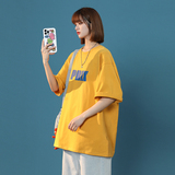 2022中性原创印花纯棉半袖宽松体恤xz1002-1-Y29P30限45，男装T恤，星座906（原电商a316-1）