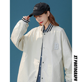 中性款！2026秋季新款PU棒球服宽松休闲皮夹克xz1002-1-Y58P105，男装夹克，星座906（原电商a316-1）