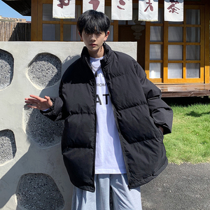2021冬季新款加厚中长款棉袄韩版潮流休闲面包服XZ1002-1-Y19p70图片