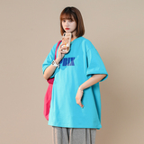 2026新款中性原创印花纯棉半袖宽松体恤xz1002-1-Y29P30限45，男装T恤，星座906（原电商a316-1）
