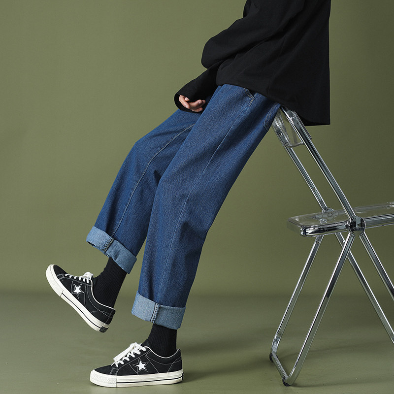 春季新款水洗牛仔裤百搭休闲男长裤xz1002-1-k12p45,男装牛仔裤,星座906（原电商a316-1）