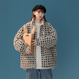 2022羊羔绒加绒加厚保暖棉衣休闲夹克外套xz1002-1-Y69p115控148，男装夹克，星座906（原电商a316-1）