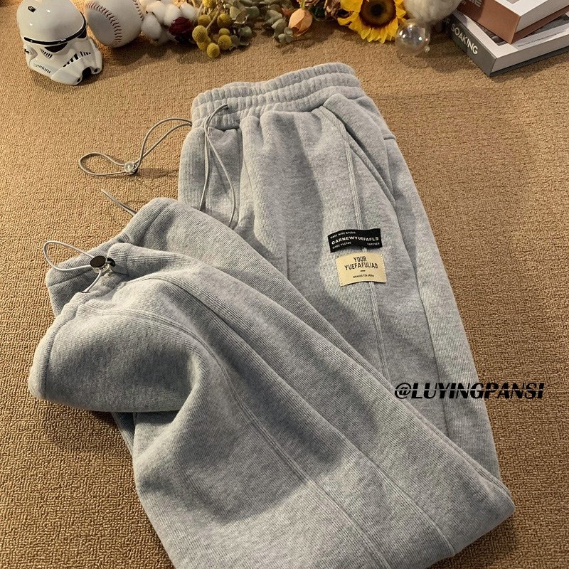 2025新款高品质潮流休闲抽绳裤直筒裤xz1002-1-k1066p55控68，男装休闲裤，星座906（原电商a316-1）