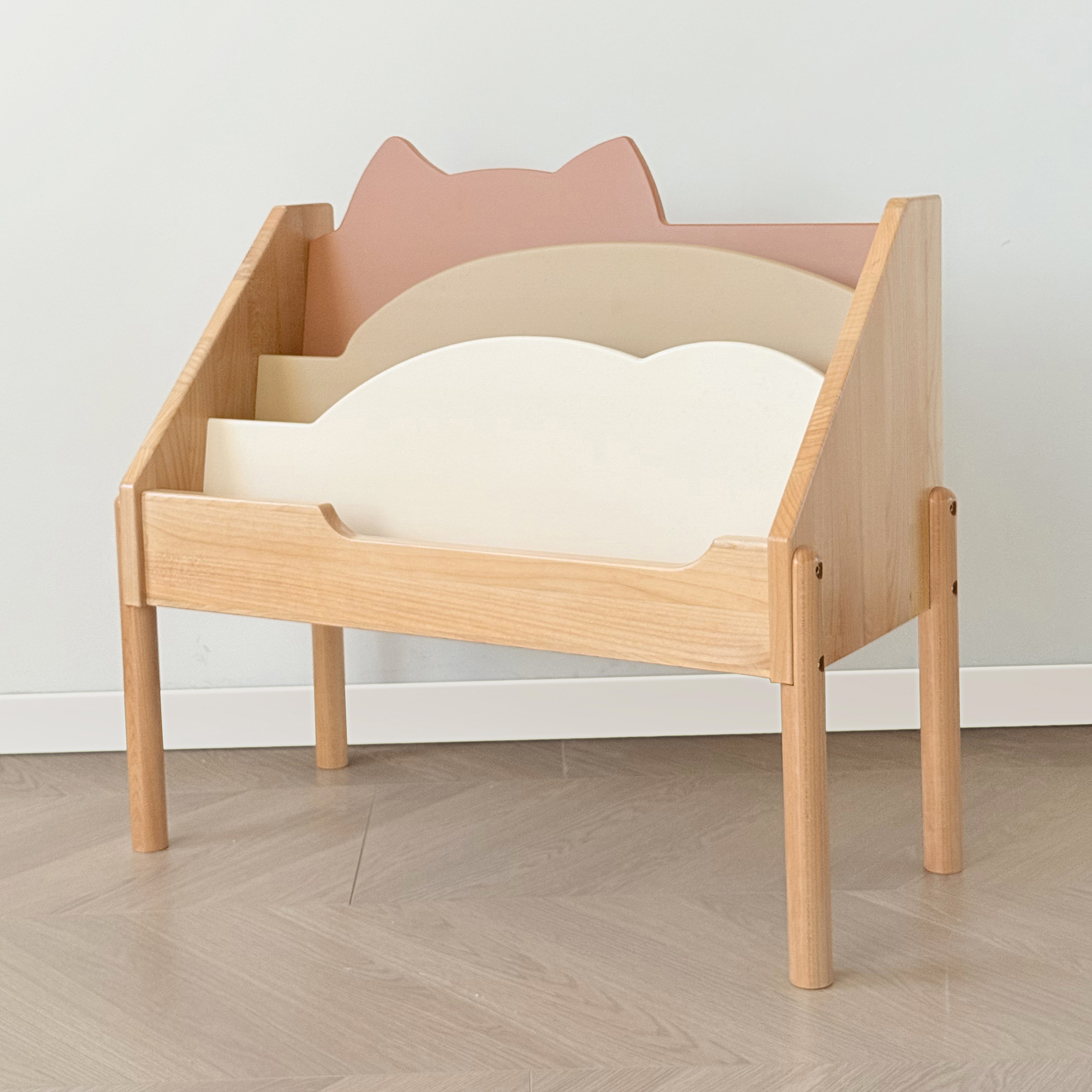 宝宝书架绘本架儿童书架阅读区书架实木婴幼儿书架绘本收纳架落地,住宅家具,儿童书架,淘宝优惠券,粉丝福利购,淘宝优惠卷