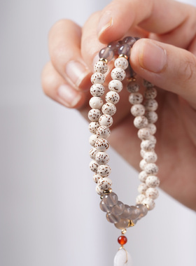 星月菩提0.6手串女复古国风