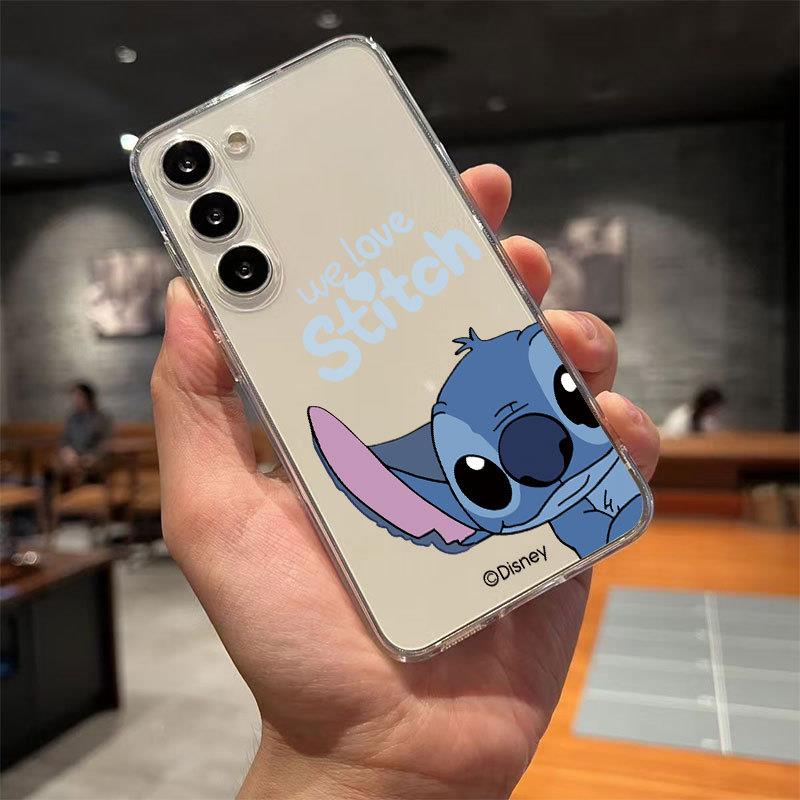 【超1000人收藏】可爱史迪仔适用GalaxyS22手机壳note20欧美SamsungA73卡通A03