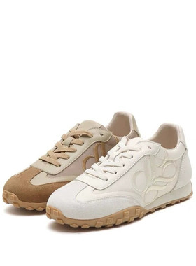 2023秋季商场新款女鞋阿甘鞋刺绣休闲运动德训鞋女单鞋29801AM3