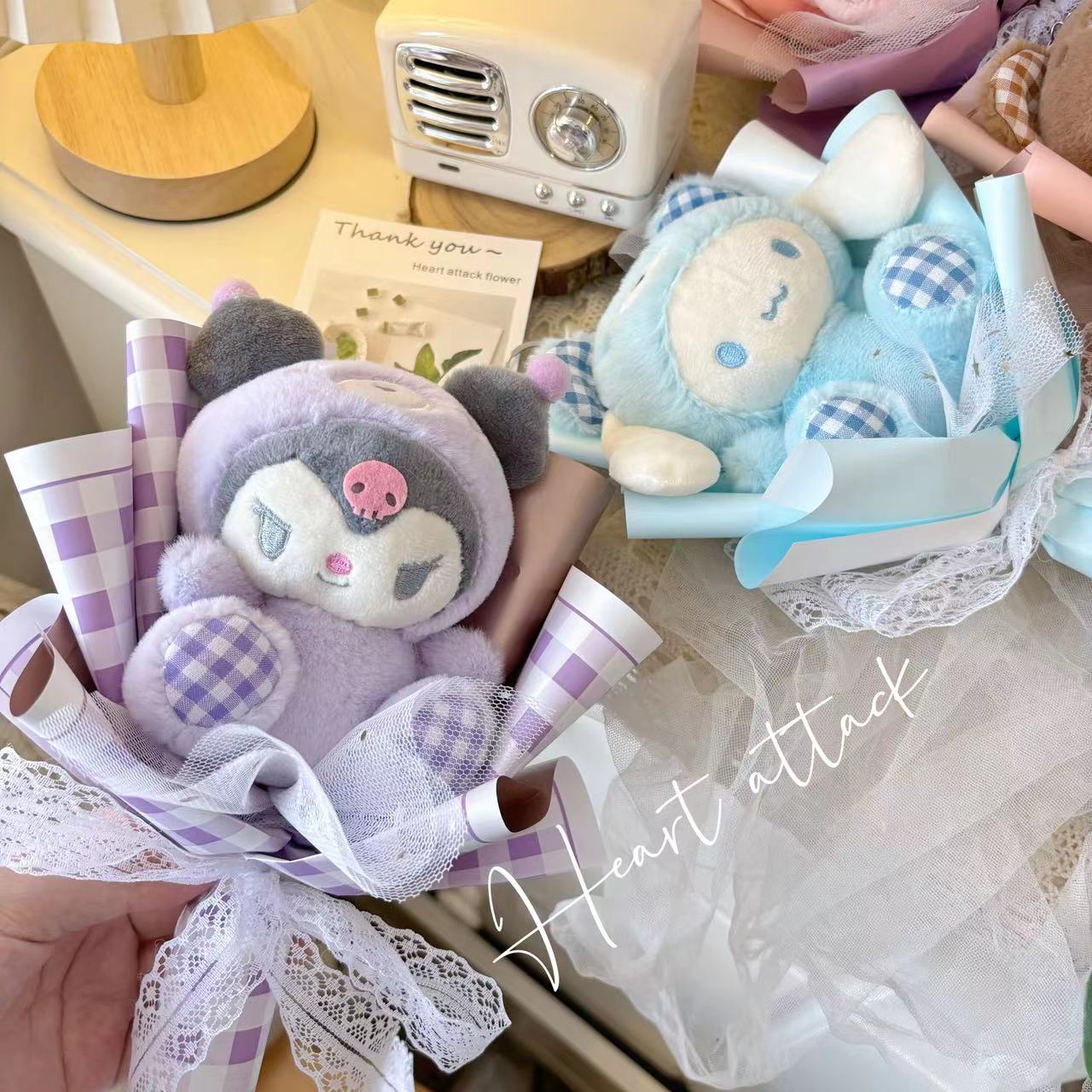 三丽鸥库洛米帕恰狗玩偶公仔