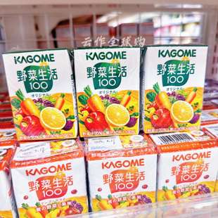 日本直邮巧虎野菜生活苹果葡萄胡萝卜汁无添加婴幼儿蔬果汁6个月+