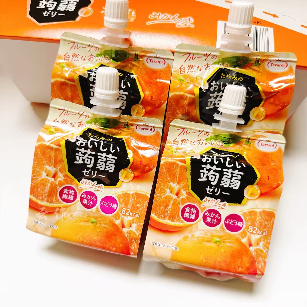 Tarami蒟蒻果冻低卡路里酸甜布丁图片