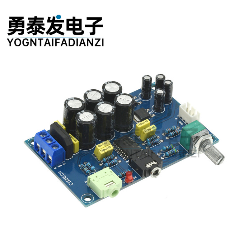 tpa6120 耳放板hifi tpa6120a2发烧级耳机放大板零底噪套件成品板