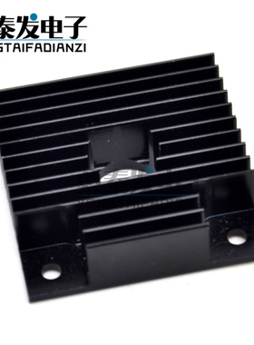 黑色3D打印机配件 MK7/MK8 散热片 40*40*11 NO.MP1708