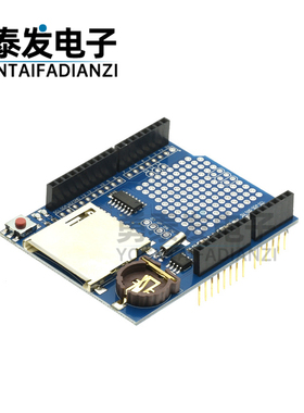 数据记录器模块 Data Logging shield 扩展板带时钟 兼容UNO R3