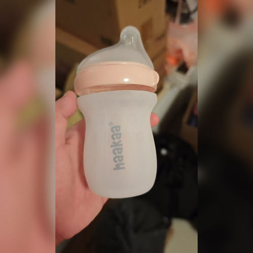 硅胶杯套奶瓶保护套dicobaby玻璃婴儿奶瓶防滑防烫防摔硅胶套