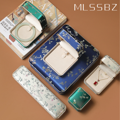 国风高档珠宝首饰盒戒指收纳盒