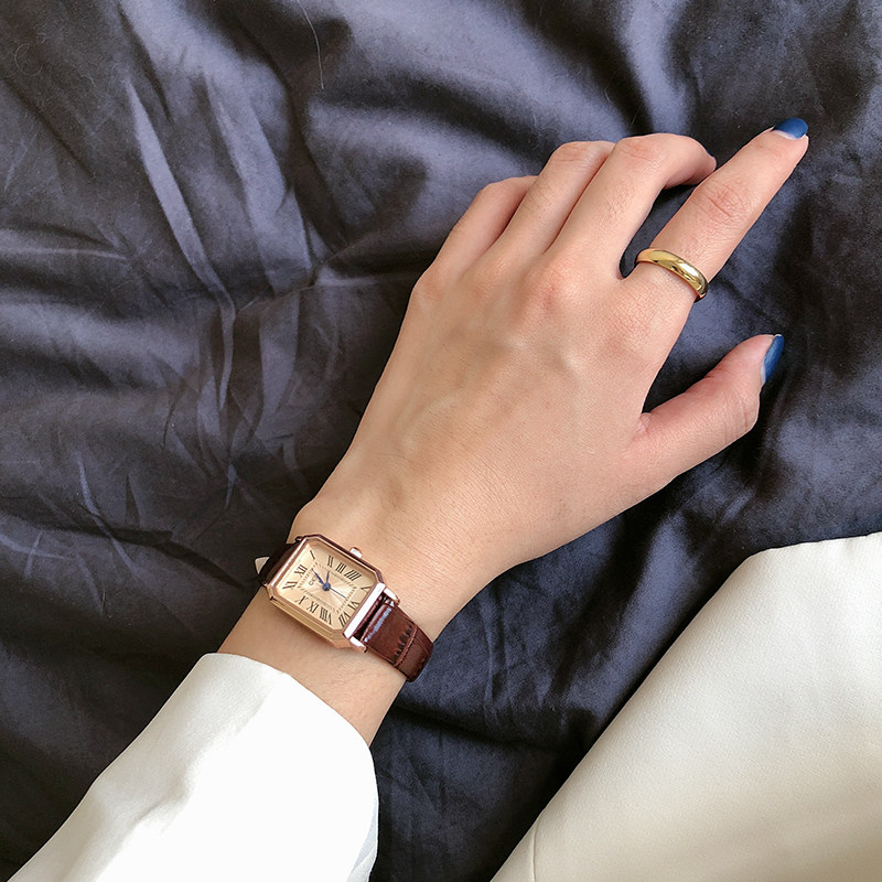 简约风复古方形高级感简约风