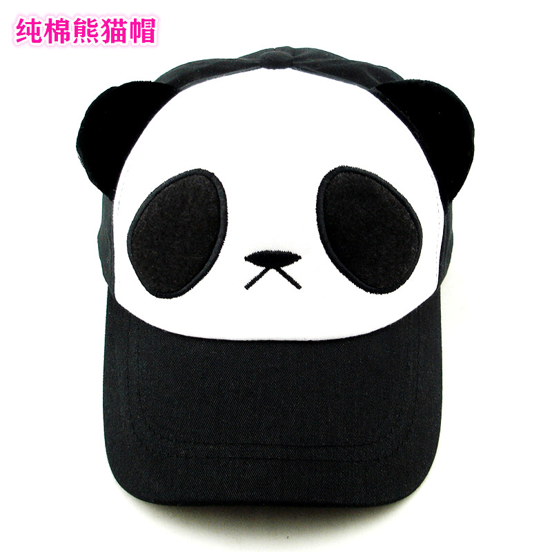 春秋纯棉韩版卡通鸭舌帽