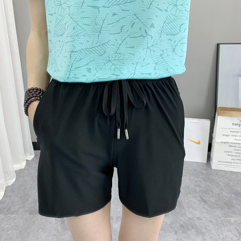 运动短裤女生2026新款户外跑步健身四分裤子夏季外穿速干短裤女款