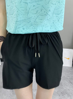 运动短裤女生2026新款户外跑步健身四分裤子夏季外穿速干短裤女款