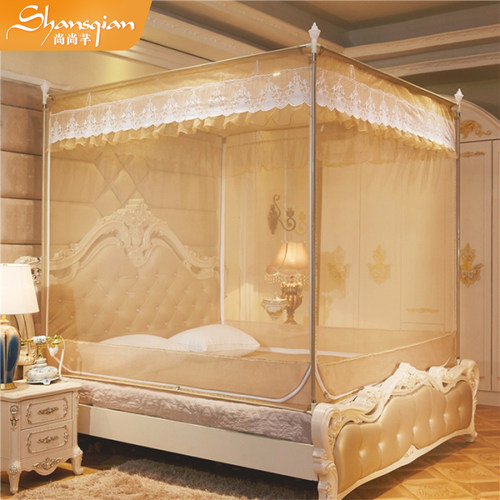 尚尚芊U型三开防蚊母婴帐篷加密