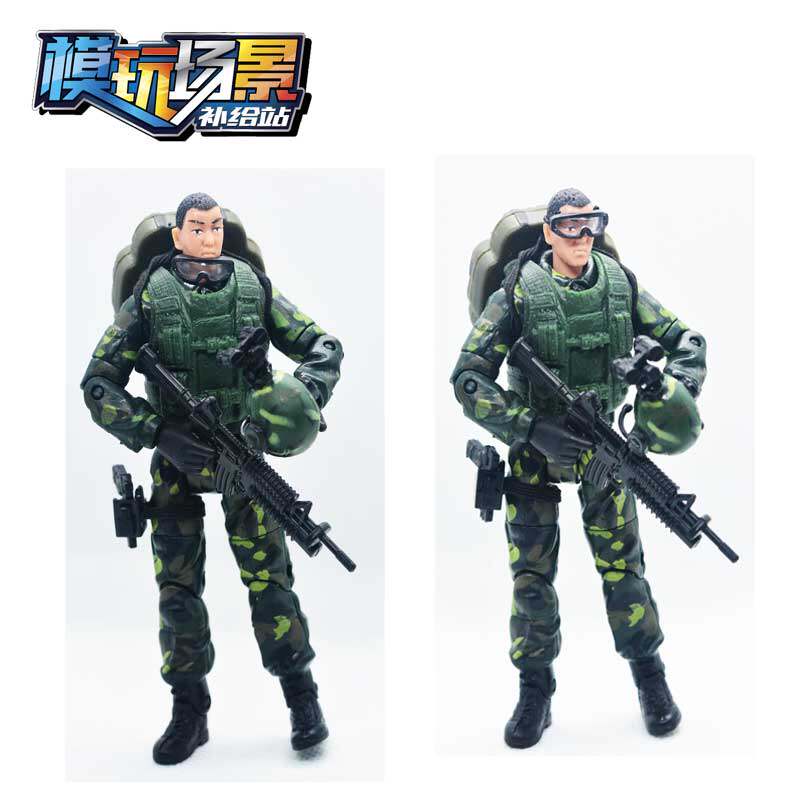 可动散货武器头盔人偶