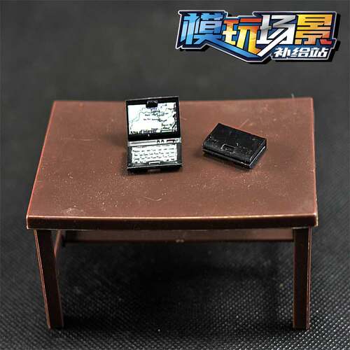 1/18 2.5 3.75寸 GIJOE 酸雨战争 绿谷 可动 场景 配件 散货 电脑