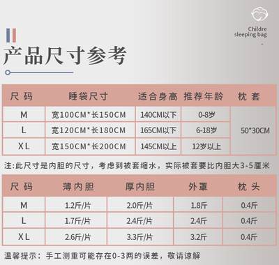 棉花睡袋被子蹬式幼童儿童内胆学生恒温防手工大童分层宝宝防踢被