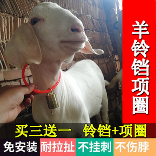 羊铃铛小羊用铃铛挂铃羊脖子铃铛小羊羔铃铛脖套羊铃铛带项圈脖套