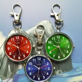 公务员考研考试专用手表女款 学生静音指针男迷你钥匙扣简约护士表