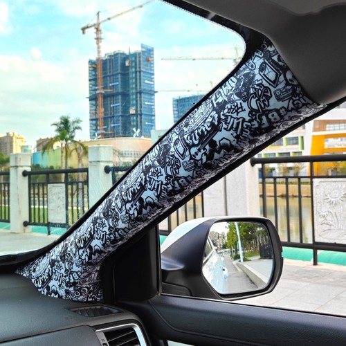 JDM个性涂鸦自粘背胶贴布