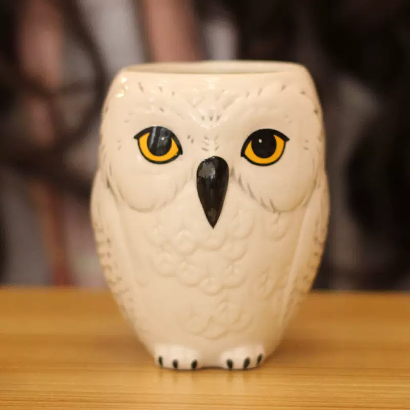 Кружка Harry Potter Eagle Mark 3D объемная сова керамическая кружка Hedwig сова